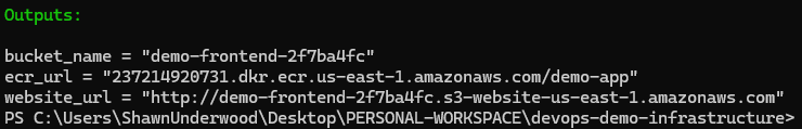 Terraform Output